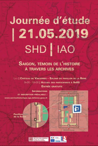 Affiche journée d'étude Saïgon