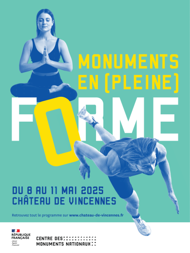 affiche Monuments en pleine forme - 8 au 11 mai 2025